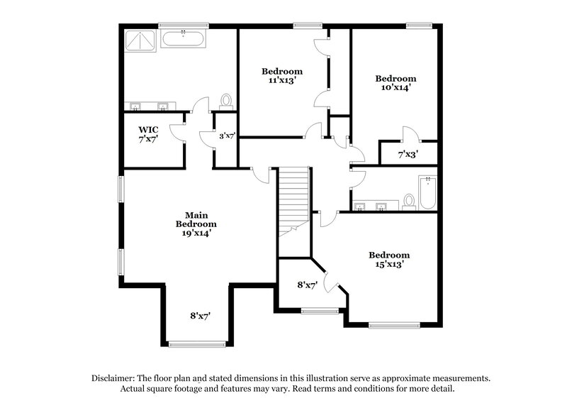 2,090/Mo, 3990 Village Main St Loganville, GA 30052 Floor Plan View 2