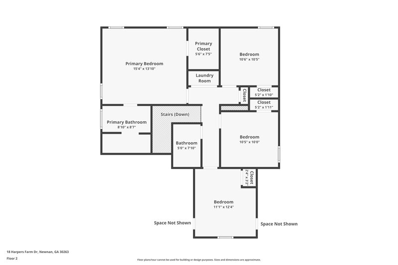 1,800/Mo, 18 Harpers Farm Dr Newnan, GA 30263 Floor Plan View 2