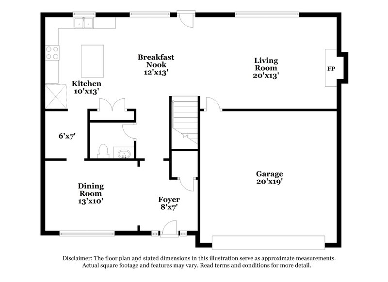 2,640/Mo, 2127 Juniper Ives Ct Grayson, GA 30017 Floor Plan View