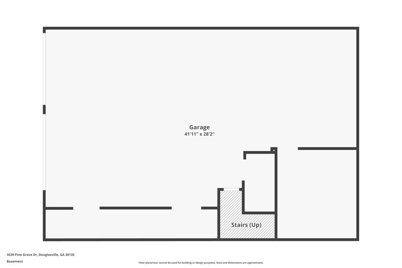 1,865/Mo, 3539 Pine Grove Dr Douglasville, GA 30135 Floor Plan View