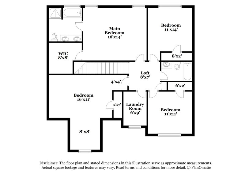 3,020/Mo, 118 Crescent Woode Way Dallas, GA 30157 Floor Plan View 2