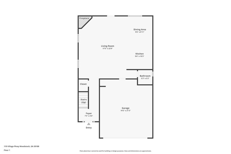 2,145/Mo, 119 Village Pkwy Woodstock, GA 30188 Floorplan View