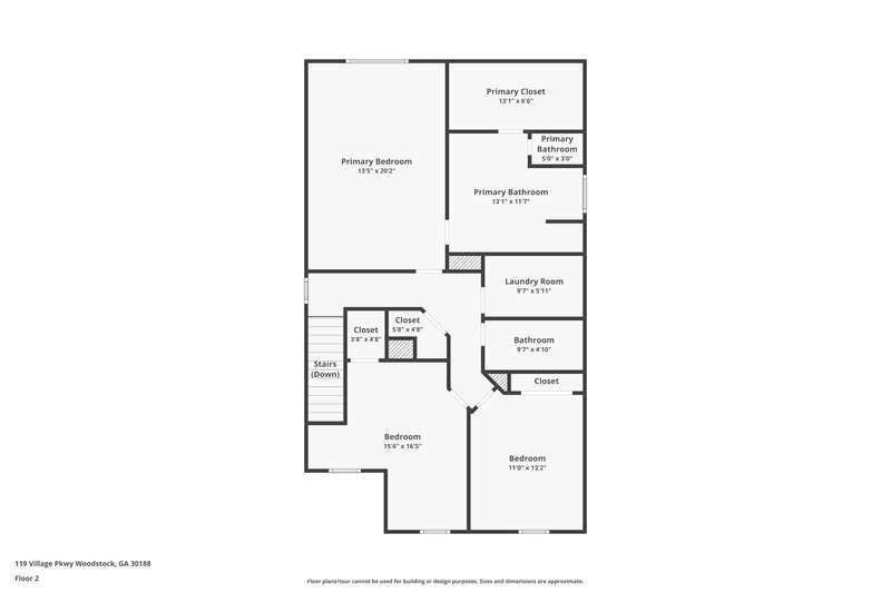 2,145/Mo, 119 Village Pkwy Woodstock, GA 30188 Floorplan View 2