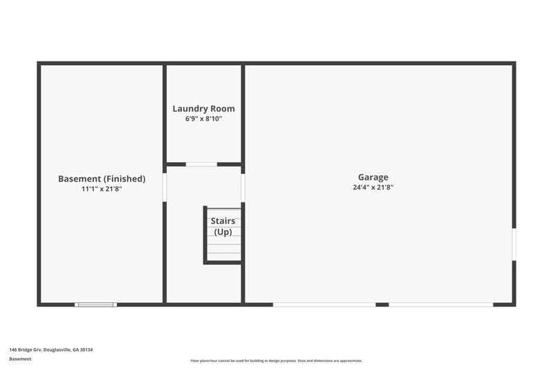 1,770/Mo, 146 Bridge Grv Douglasville, GA 30134 Floor Plan View 2