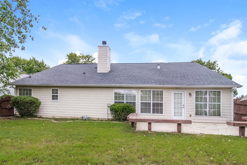 2,405/Mo, 1072 Fairmont Park Dr Dacula, GA 30019 Rear View