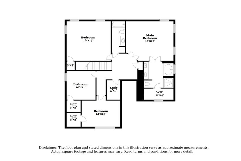 2,110/Mo, 2808 Harcourt Dr Locust Grove, GA 30248 Floorplan View 2