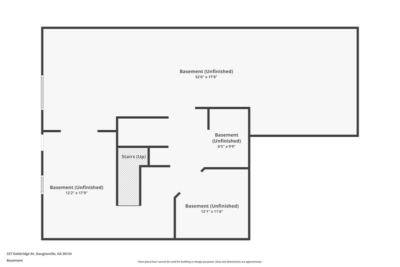 2,390/Mo, 227 Oakbridge Dr Douglasville, GA 30134 Floor Plan View
