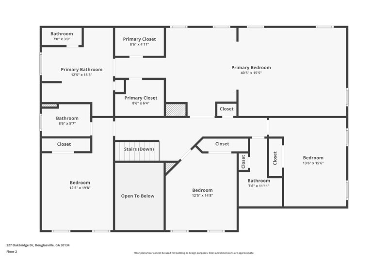 2,390/Mo, 227 Oakbridge Dr Douglasville, GA 30134 Floor Plan View 3