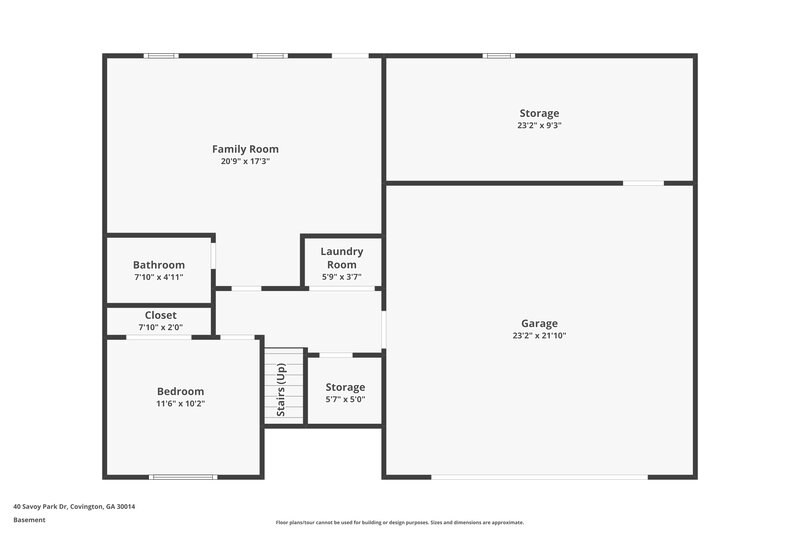2,550/Mo, 40 Savoy Park Dr Covington, GA 30014 Floor Plan View 2
