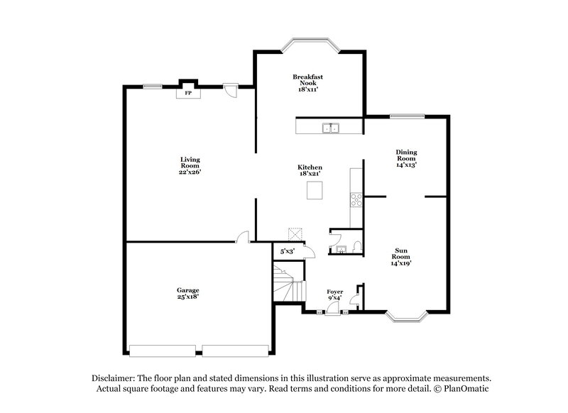 1,990/Mo, 504 Rosalind Ter Locust Grove, GA 30248 Floorplan View