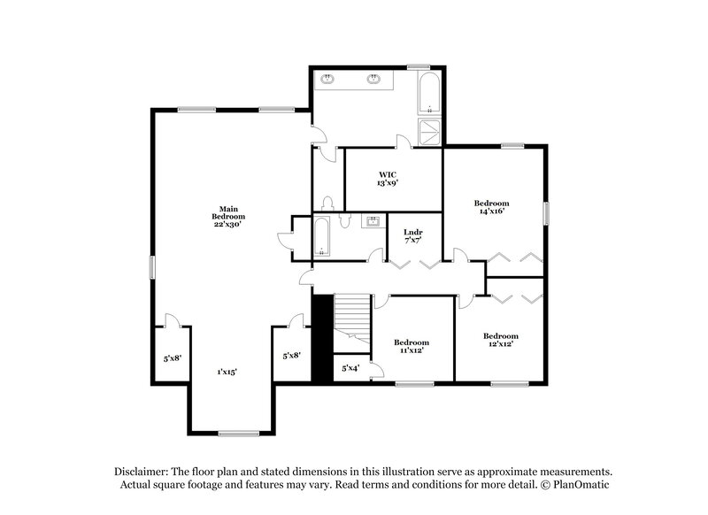 1,990/Mo, 504 Rosalind Ter Locust Grove, GA 30248 Floorplan View 2