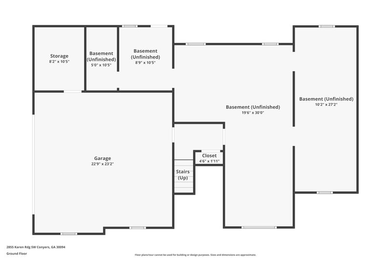 2,900/Mo, 2855 Karen Rdg SW Conyers, GA 30094 Floor Plan View 2