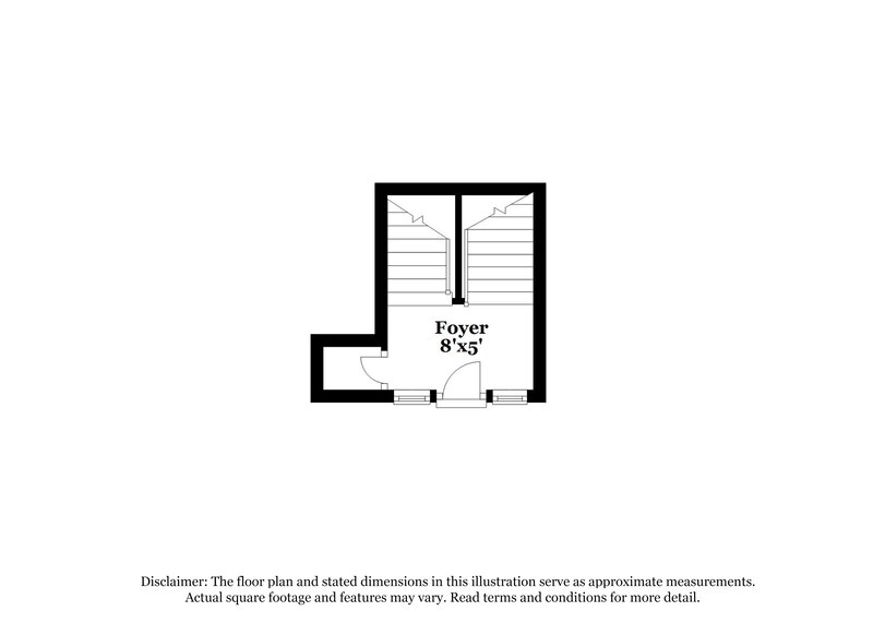1,840/Mo, 5711 Meadowview Rd Rex, GA 30273 Floor Plan View 3