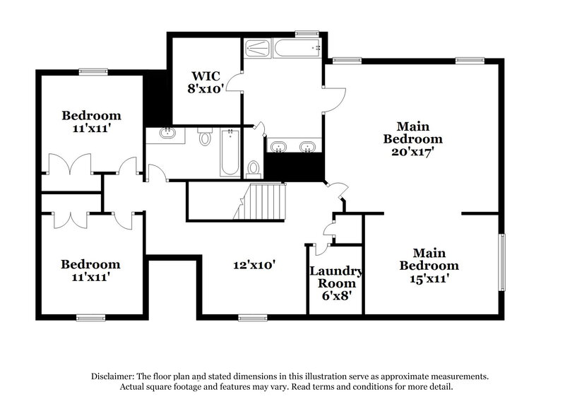 3,260/Mo, 296 Millstone Dr Hampton, GA 30228 Floor Plan View 2