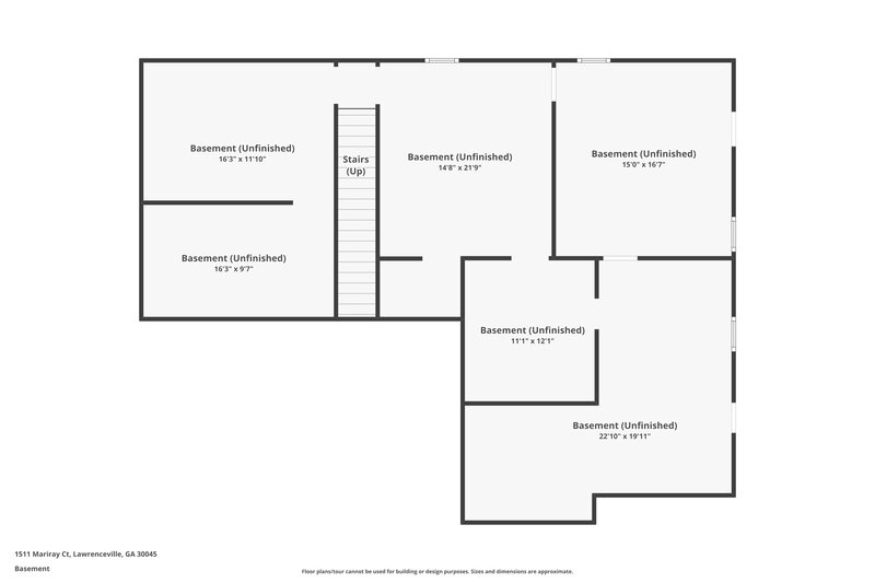 0/Mo, 1511 Mariray Ct Lawrenceville, GA 30045 Floor Plan View