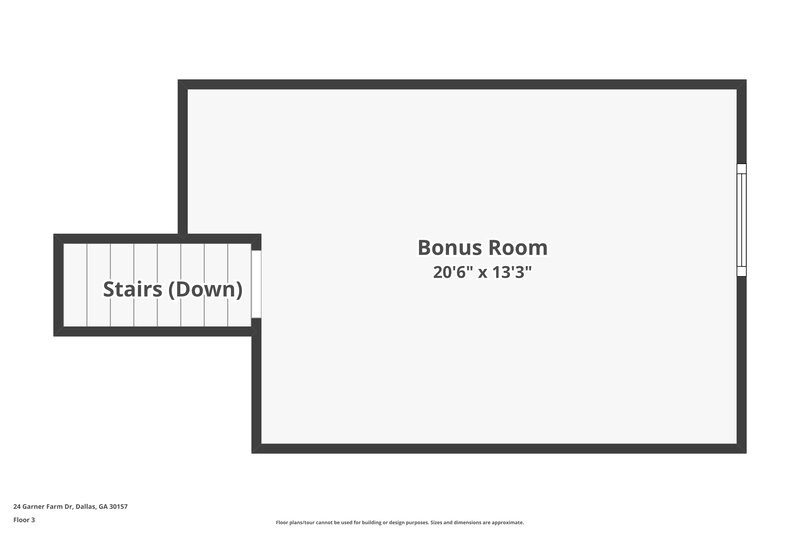 1,785/Mo, 24 Garner Farm Dr Dallas, GA 30157 Floor Plan View