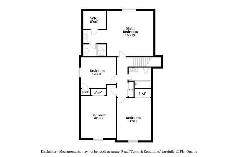 2,060/Mo, 564 Clubhouse Dr SE Conyers, GA 30094 Floor Plan View 2