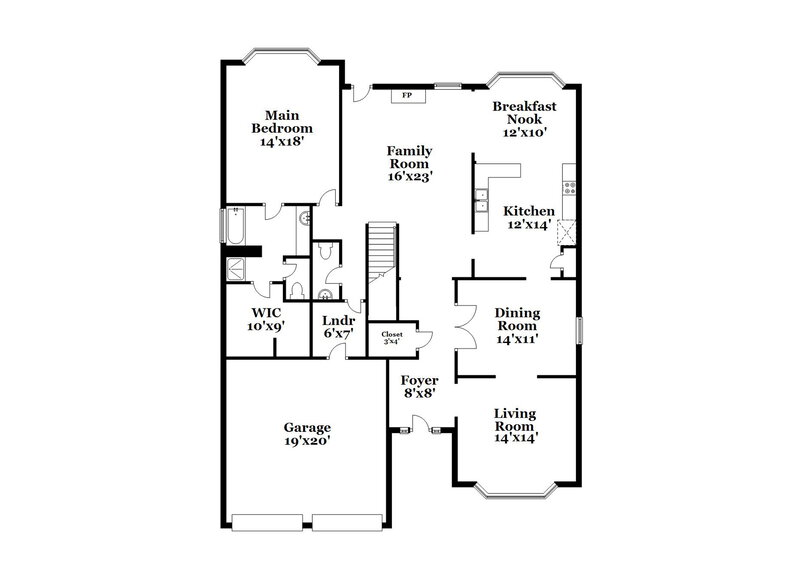 3,330/Mo, 2003 Reflective Waters Rd Villa Rica, GA 30180 Floor Plan View