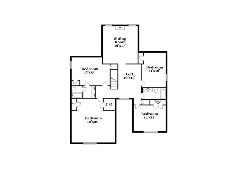 3,330/Mo, 2003 Reflective Waters Rd Villa Rica, GA 30180 Floor Plan View 2