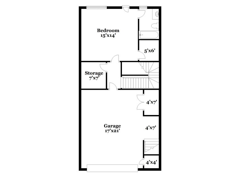 1,890/Mo, 2265 Ewell Park Dr Lawrenceville, GA 30043 Floor Plan View 2