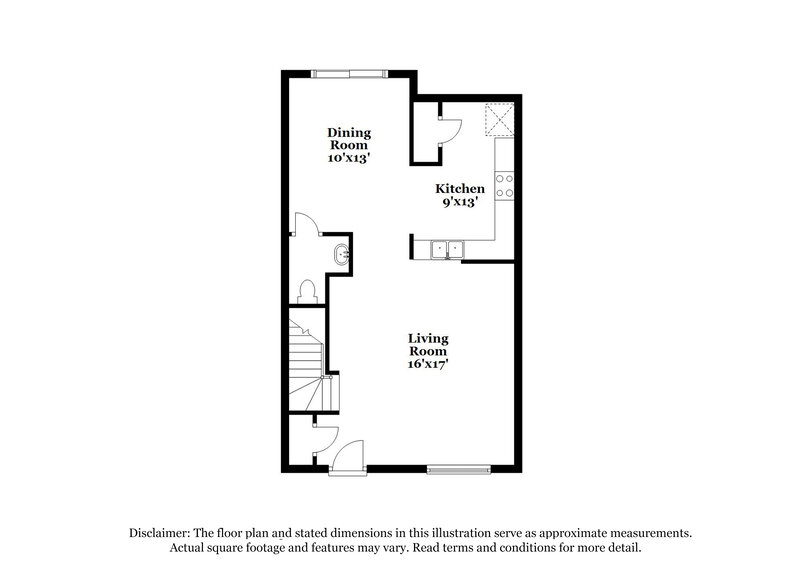 1,755/Mo, 2285 Bigwood Trl College Park, GA 30349 Floor Plan View