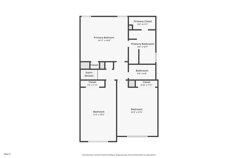 2,005/Mo, 2397 Benson Rdg Lithonia, GA 30058 Floor Plan View 2