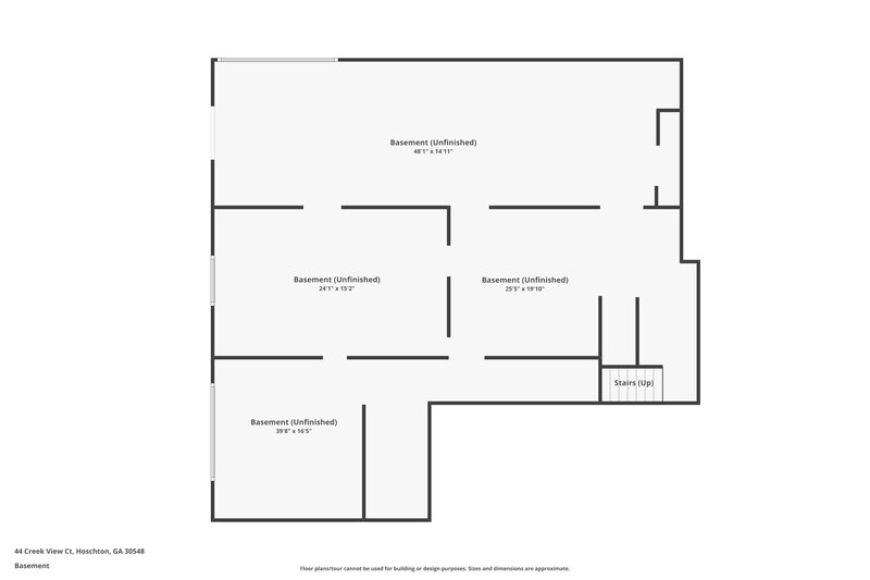 1,915/Mo, 44 Creek View Ct Hoschton, GA 30548 Floor Plan View