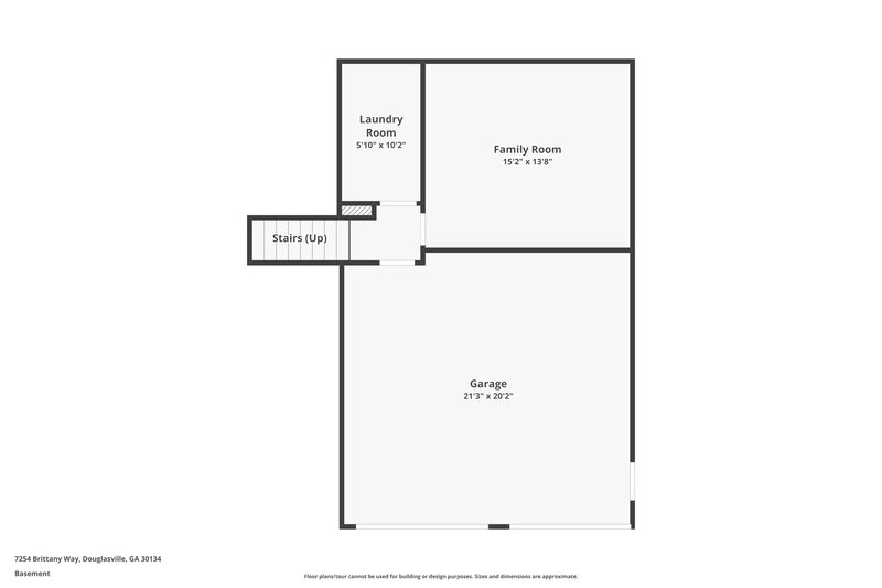 2,430/Mo, 7254 Brittany Way Douglasville, GA 30134 Floor Plan View