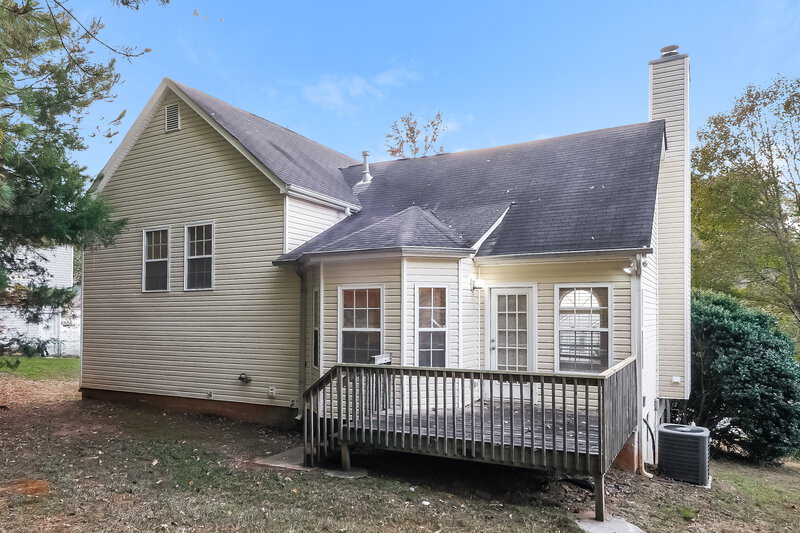 2,430/Mo, 7254 Brittany Way Douglasville, GA 30134 Rear View