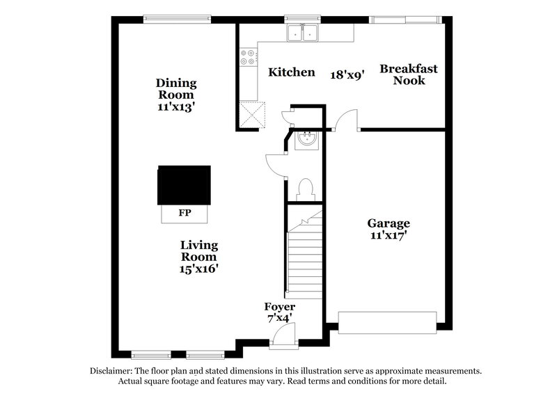 3,320/Mo, 2320 Kissing Tree Ln SE Smyrna, GA 30080 Floor Plan View