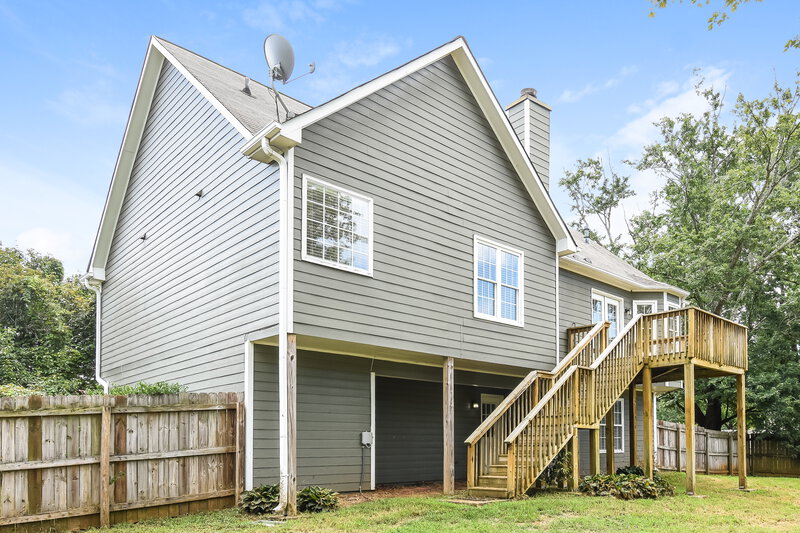 2,420/Mo, 2643 Kingsbrooke Ct NW Kennesaw, GA 30144 Rear View
