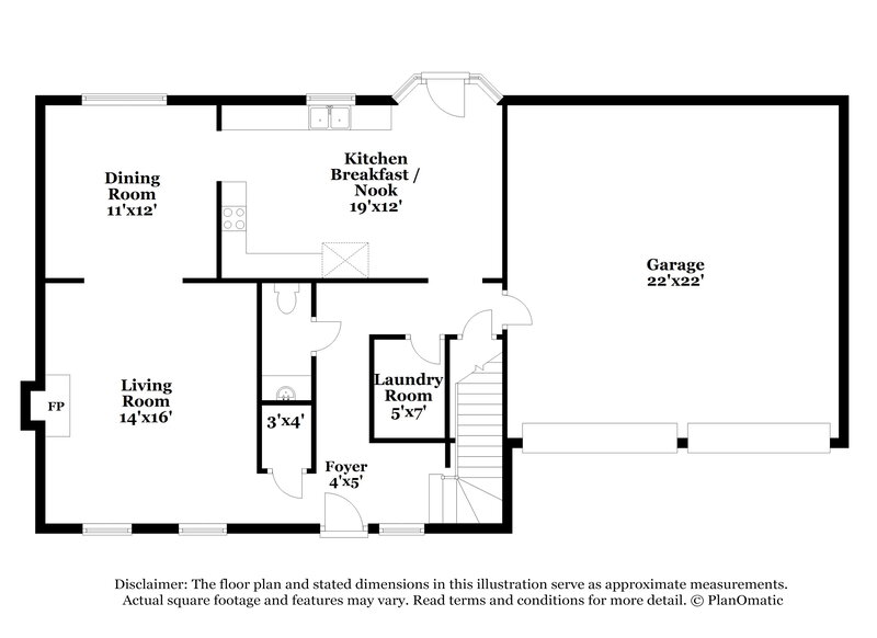 2,765/Mo, 605 Garamond Pl Peachtree City, GA 30269 Floor Plan View