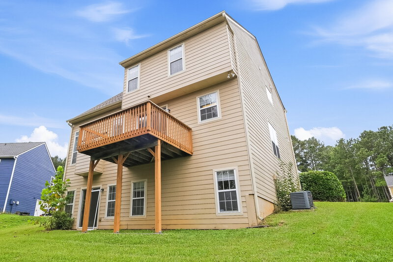 2,410/Mo, 317 Park Creek Rdg Woodstock, GA 30188 Rear View