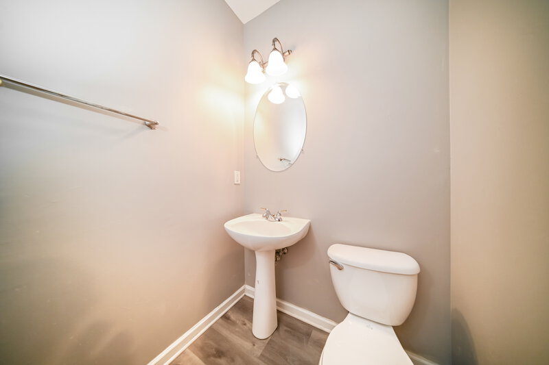 2,625/Mo, 4290 Rosehall Ct Atlanta, GA 30349 Powder Room View