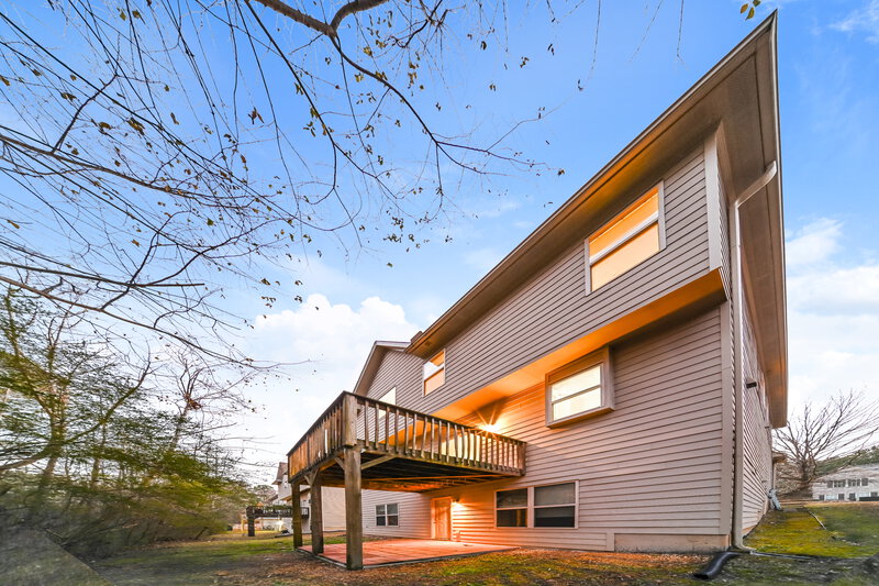 2,625/Mo, 4290 Rosehall Ct Atlanta, GA 30349 Rear View