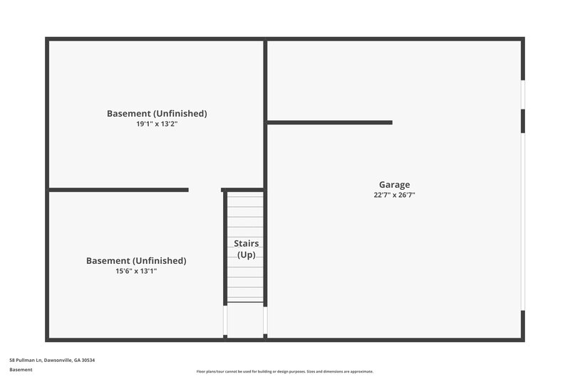 1,835/Mo, 58 Pullman Ln Dawsonville, GA 30534 Floor Plan View 2