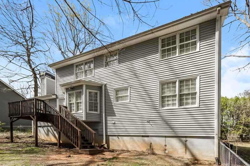 2,270/Mo, 5196 Olde Mill Dr NE Woodstock, GA 30188 Rear View