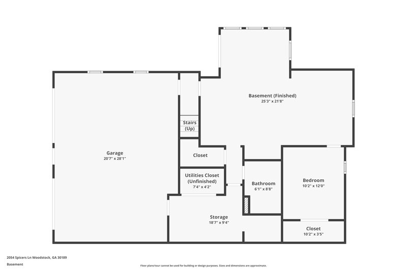 2,600/Mo, 2054 Spicers Ln Woodstock, GA 30189 Floor Plan View