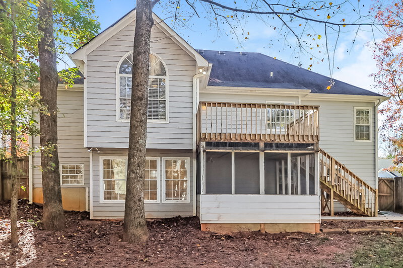 2,600/Mo, 2054 Spicers Ln Woodstock, GA 30189 Rear View