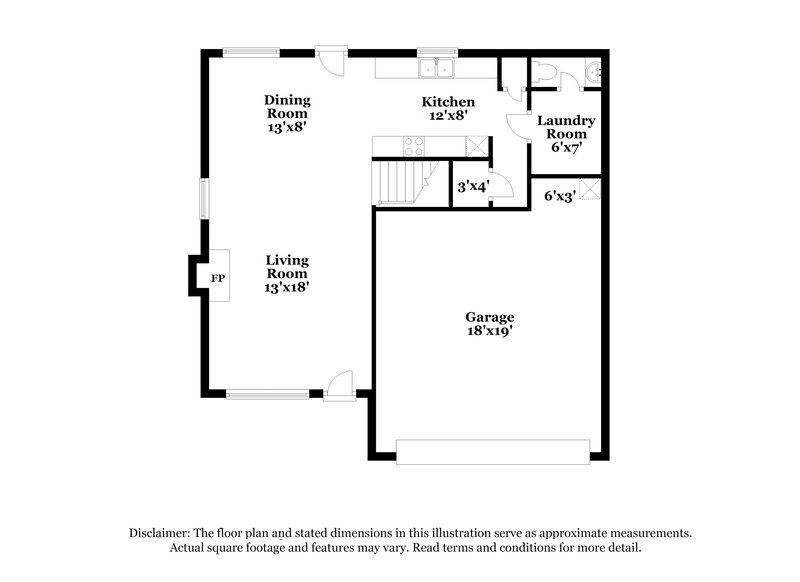 1,835/Mo, 1002 Allegiance Dr Locust Grove, GA 30248 Floorplan View