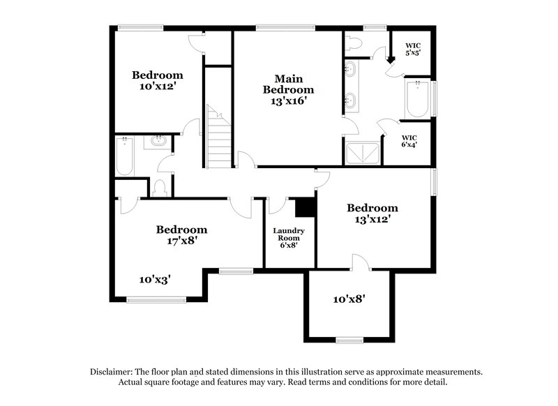 2,065/Mo, 308 Crescent Woode Dr Dallas, GA 30157 Floor Plan View 2