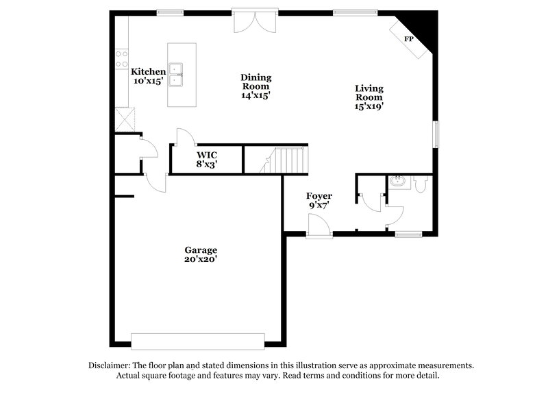 1,940/Mo, 31 Ivey Cottage Loop Dallas, GA 30132 Floor Plan View