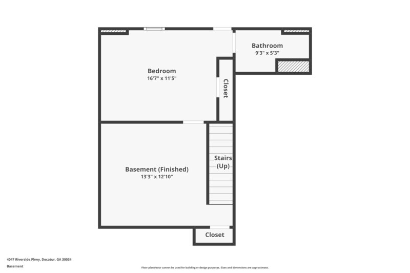 1,985/Mo, 4047 Riverside Pkwy Decatur, GA 30034 Floorplan View 3