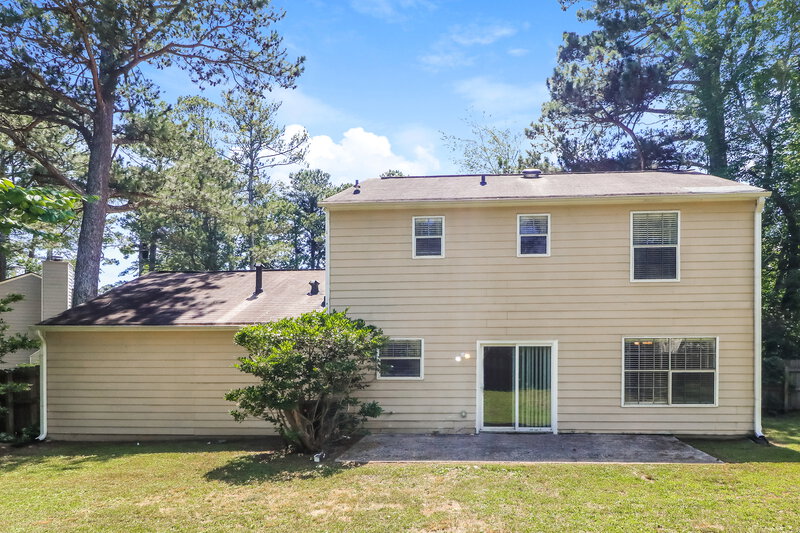 1,870/Mo, 1630 Carrie Spgs NW Kennesaw, GA 30144 Rear View