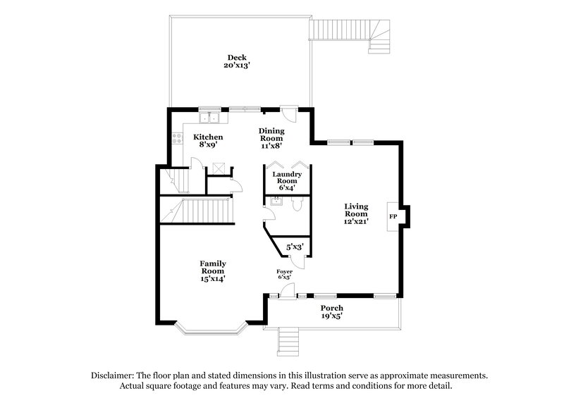 2,075/Mo, 2580 Candler Way SW Marietta, GA 30064 Floor Plan View