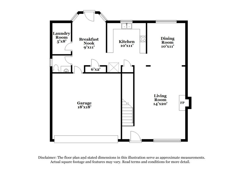2,205/Mo, 632 Stevens Pl McDonough, GA 30252 Floor Plan View