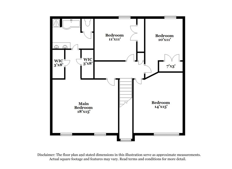 2,205/Mo, 632 Stevens Pl McDonough, GA 30252 Floor Plan View 2