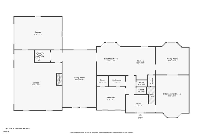 2,730/Mo, 1 Overlook Dr Newnan, GA 30265 Floor Plan View