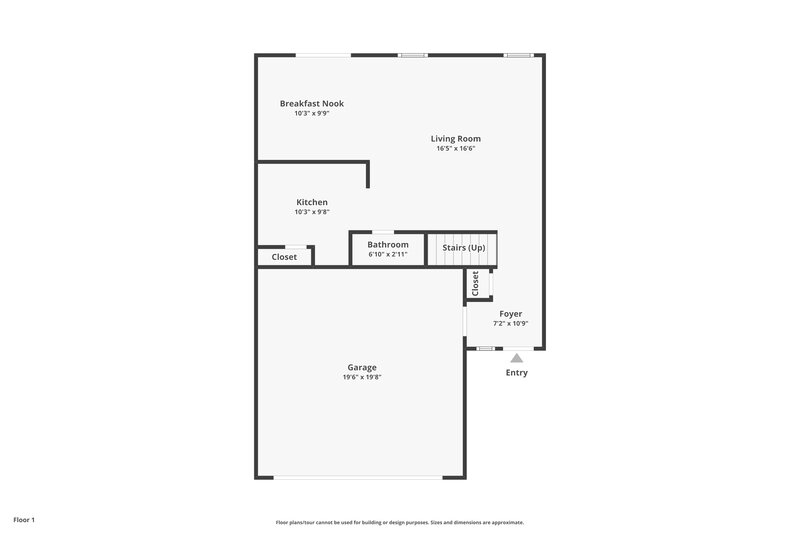 1,660/Mo, 2740 Englewood Dr Cumming, GA 30040 Floor Plan View 2