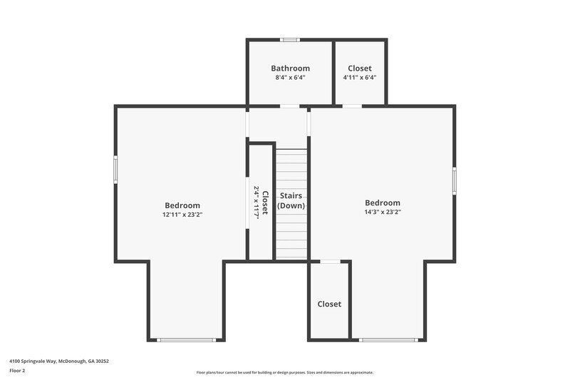 1,965/Mo, 4100 Springvale Way McDonough, GA 30252 Floor Plan View 2
